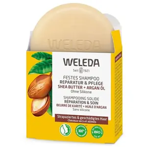 WELEDA Shampooing solide Réparation & Soin bio 50g pas cher