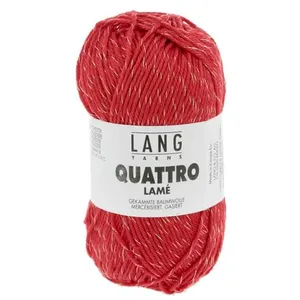 Fil à tricoter 100% coton QUATTRO LAME - Lang Yarns - PPSC(...) - 61 R... pas cher