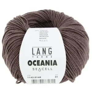 Lang Yarns Pelote de Coton à Crocheter et Tricoter Oceania