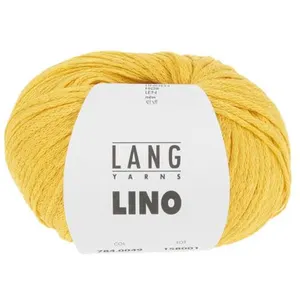 GENERIQUE Pelote de lin à tricoter Lino - Lang Yarns(...) - 49 Jaune