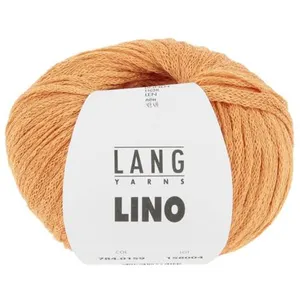 GENERIQUE Pelote de lin à tricoter Lino - Lang Yarns(...) - 159 Orange