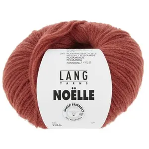 GENERIQUE Pelote de laine à tricoter NOËLLE - Lang Yarns(...) - 87 Marron pas cher