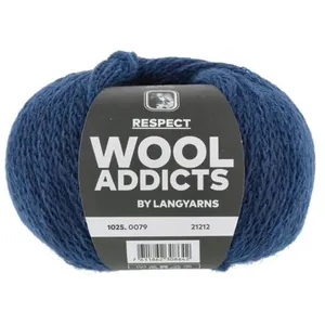 GENERIQUE Pelote de Laine et Alpaga RESPECT - Wool Addicts(...) - 0079 Bleu