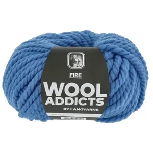 GENERIQUE Pelote de laine FIRE - 100GR - Wool Addicts(...) - 0078 Bleu