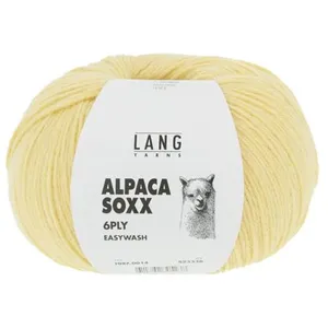 Pelote de laine Alpaca Soxx 6-PLY - 150GR - Lang Yarns 0014 Jaune - 00...