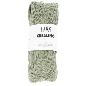 GENERIQUE Pelote de lin CREALINO - Lang Yarns(...) - 0091 Vert pas cher