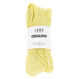 GENERIQUE Pelote de lin CREALINO - Lang Yarns(...) - 0013 Jaune pas cher