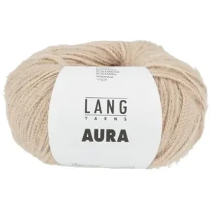 GENERIQUE Pelote de Coton AURA - Lang Yarns(...) - 0030 Beige pas cher