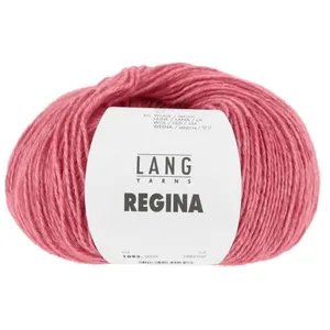 Pelote de coton et alpaga REGINA - Lang Yarns(...) - 29 Rose