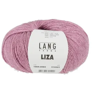GENERIQUE Pelote de laine et soie à tricoter Liza - Lang Yarns(...) - 85 Rose