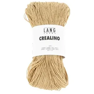GENERIQUE Pelote de lin CREALINO - Lang Yarns(...) - 0039 Marron pas cher