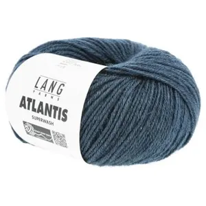 GENERIQUE Pelote de laine vierge ATLANTIS - Lang Yarns(...) - 0088 Bleu pas cher