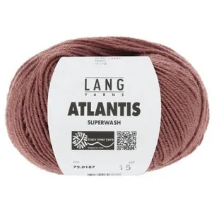 GENERIQUE Pelote de laine vierge ATLANTIS - Lang Yarns(...) - 0187 Marron