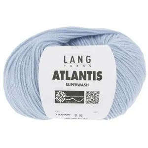 GENERIQUE Pelote de laine vierge ATLANTIS - Lang Yarns(...) - 0020 Bleu