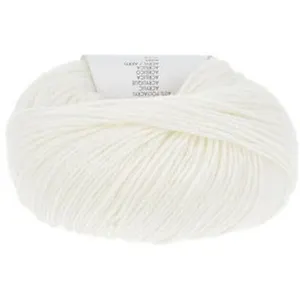GENERIQUE Pelote de laine vierge ATLANTIS - Lang Yarns(...) - 0001 Blanc