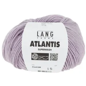 GENERIQUE Pelote de laine vierge ATLANTIS - Lang Yarns(...) - 0109 Violet pas cher