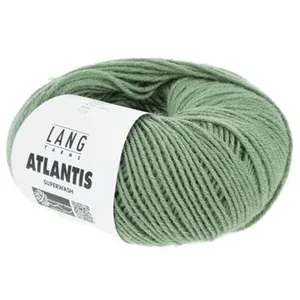 GENERIQUE Pelote de laine vierge ATLANTIS - Lang Yarns(...) - 0091 Vert pas cher