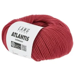 GENERIQUE Pelote de laine vierge ATLANTIS - Lang Yarns(...) - 0060 Rouge