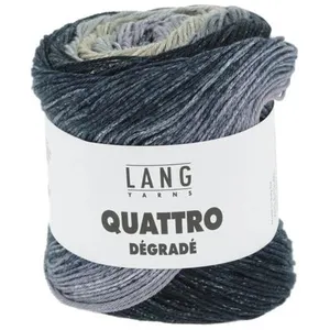Lang Yarns Coton à Tricoter et à Crocheter Quattro Degrade - 100GR pas cher