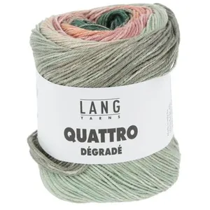 Coton à tricoter et à crocheter QUATTRO DEGRADE - 100GR - Lang Yarns M... pas cher
