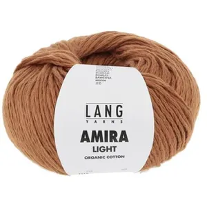 GENERIQUE Pelote de coton AMIRA LIGHT - Lang Yarns(...) - 0075 Marron