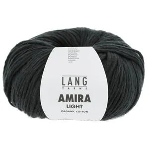 GENERIQUE Pelote de coton AMIRA LIGHT - Lang Yarns(...) - 0004 Noir