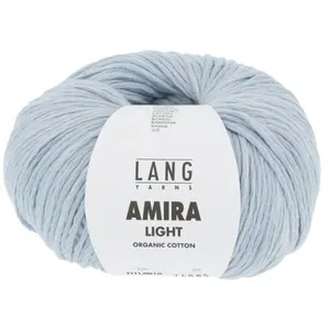 Pelote de coton AMIRA LIGHT - Lang Yarns(...) - 0010 Gris acier pas cher