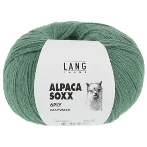 Pelote de laine Alpaca Soxx 6-PLY - 150GR - Lang Yarns(...) - 79 Vert
