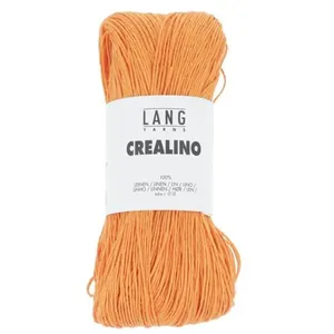 GENERIQUE Pelote de lin CREALINO - Lang Yarns(...) - 0028 Orange pas cher