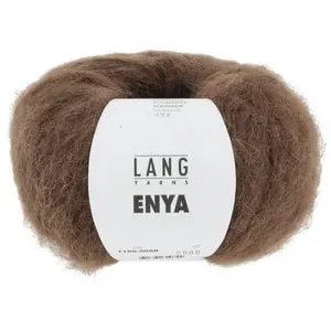 GENERIQUE Pelote d'Alpaga à tricoter ENYA - Lang Yarns(...) - 0068 Marron