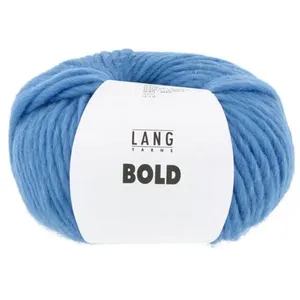 Pelote De Laine À Tricoter BOLD - 100GR - Lang Yarns(...) - 0078 Bleu pas cher