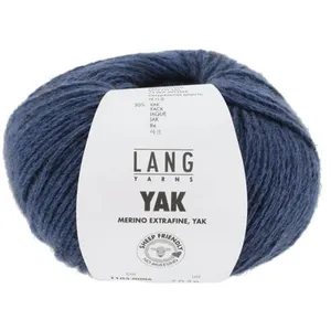 GENERIQUE Pelote de laine YAK - Lang Yarns(...) - 0006 Bleu