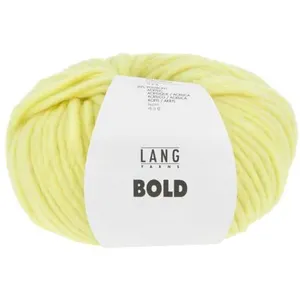 Pelote De Laine À Tricoter BOLD - 100GR - Lang Yarns(...) - 0013 Jaune pas cher
