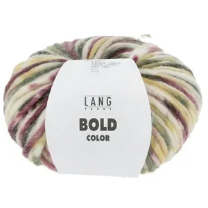 Pelote de laine à tricoter BOLD COLOR - 100GR - Lang Yarns 0004 Multic... pas cher