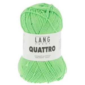Non communiqué Fil à tricoter 100% coton QUATTRO - Lang Yarns(...) - 317 Vert