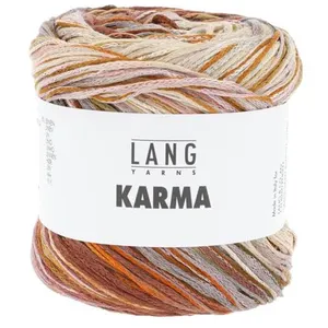 GENERIQUE Pelote de coton KARMA - 100GR - Lang Yarns(...) - 0009 Marron