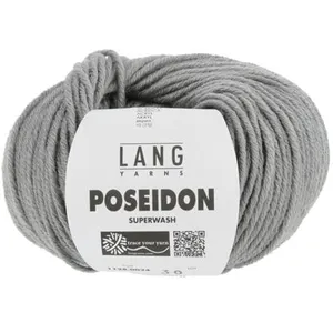GENERIQUE Pelote de laine Vierge Poseidon - Lang Yarns(...) - 24 Gris pas cher