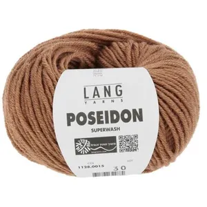GENERIQUE Pelote de laine Vierge Poseidon - Lang Yarns(...) - 15 Marron