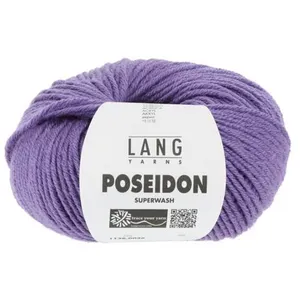 GENERIQUE Pelote de laine Vierge Poseidon - Lang Yarns(...) - 46 Violet