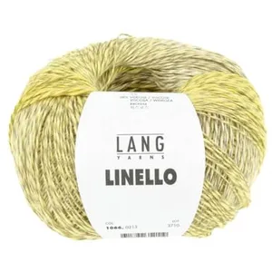 Pelote de lin et coton à tricoter Linello - 100GR -(...) - 213 Jaune