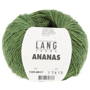 Pelote à tricoter ANANAS Lang Yarns - Fil durable en lyocell et fibr... pas cher