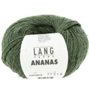 Pelote à tricoter ANANAS - - Fil durable en lyocell et fibres d'ananas... pas cher