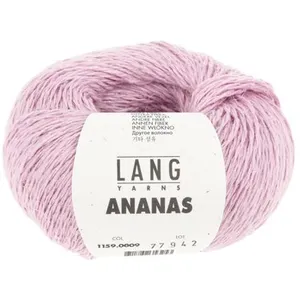 Pelote à tricoter ANANAS Lang Yarns - Fil durable en lyocell et fibr... pas cher