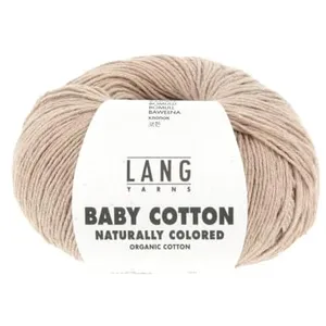 Pelote à tricoter BABY COTTON NATURALLY COLORED -(...) - 07 Marron