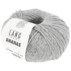 Pelote à tricoter ANANAS   Lang Yarns - Fil durable en lyocell et fibr... pas cher