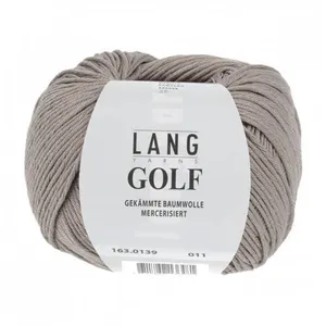 Non communiqué Coton à tricoter GOLF - Lang Yarns - PPSC(...) - 139 Marron