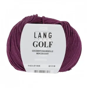 Non communiqué Coton à tricoter GOLF - Lang Yarns - PPSC(...) - 166 Violet pas cher