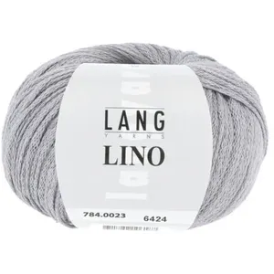 GENERIQUE Pelote de lin à tricoter Lino - Lang Yarns(...) - 23 Gris pas cher