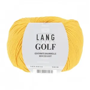 Non communiqué Coton à tricoter GOLF - Lang Yarns - PPSC(...) - 414 Jaune pas cher