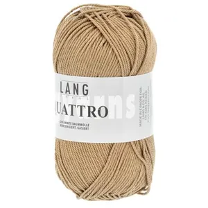 Non communiqué Fil à tricoter 100% coton QUATTRO - Lang Yarns(...) - 39 Marron